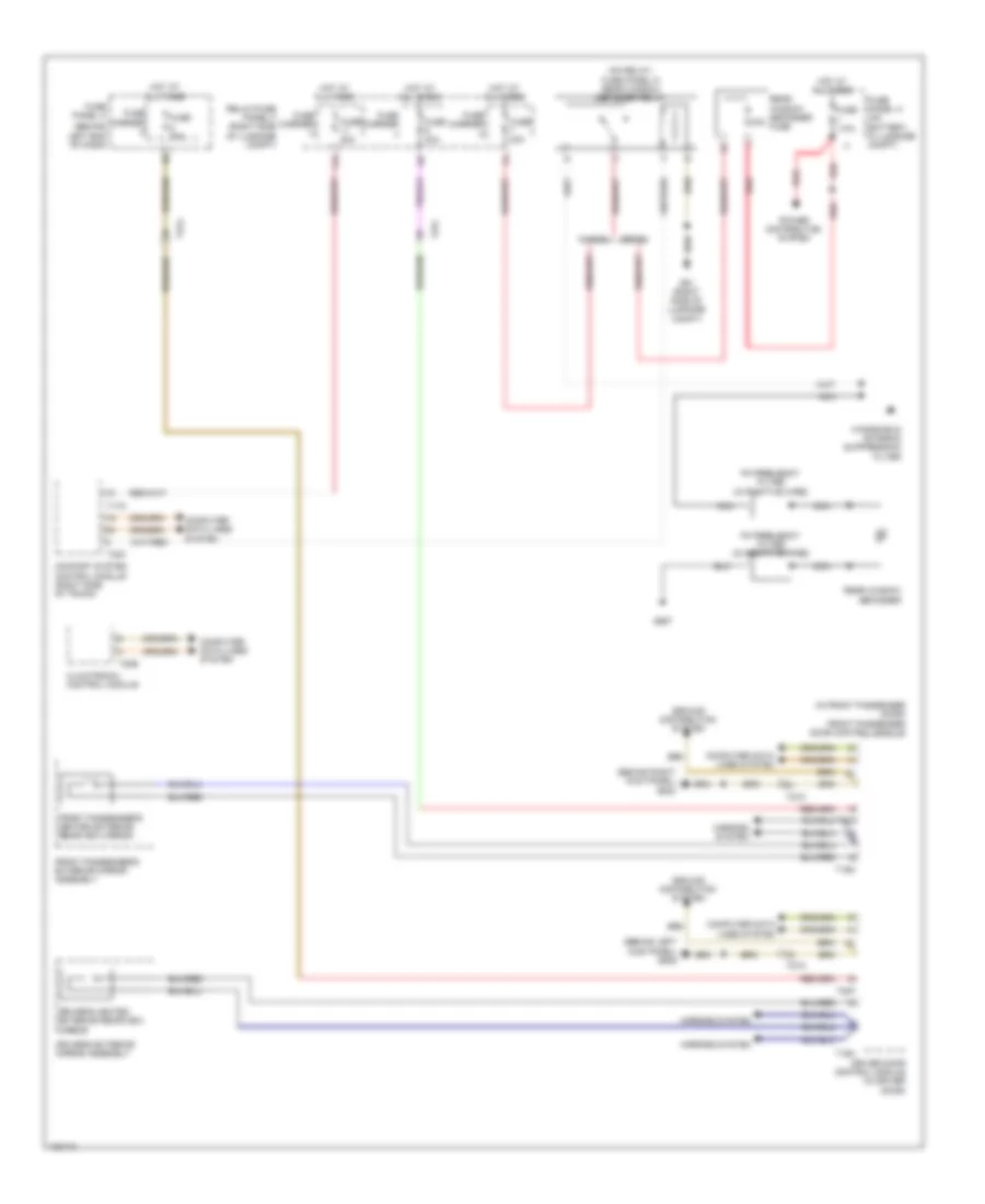 Defoggers Wiring Diagram for Audi allroad Premium Plus 2014