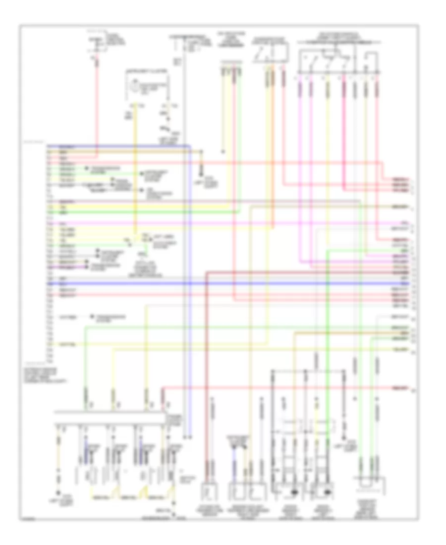1 8L Engine Performance Wiring Diagram 1 of 2 for Audi A4 1998