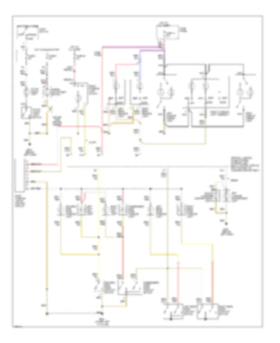Courtesy Lamp Wiring Diagram for Audi A4 1998