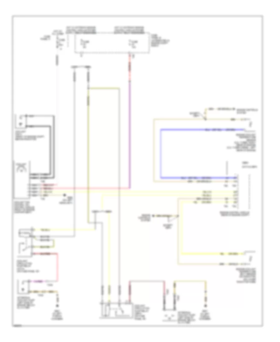 Automatic A C Wiring Diagram 3 of 3 for Audi A3 2 0 TDI 2011