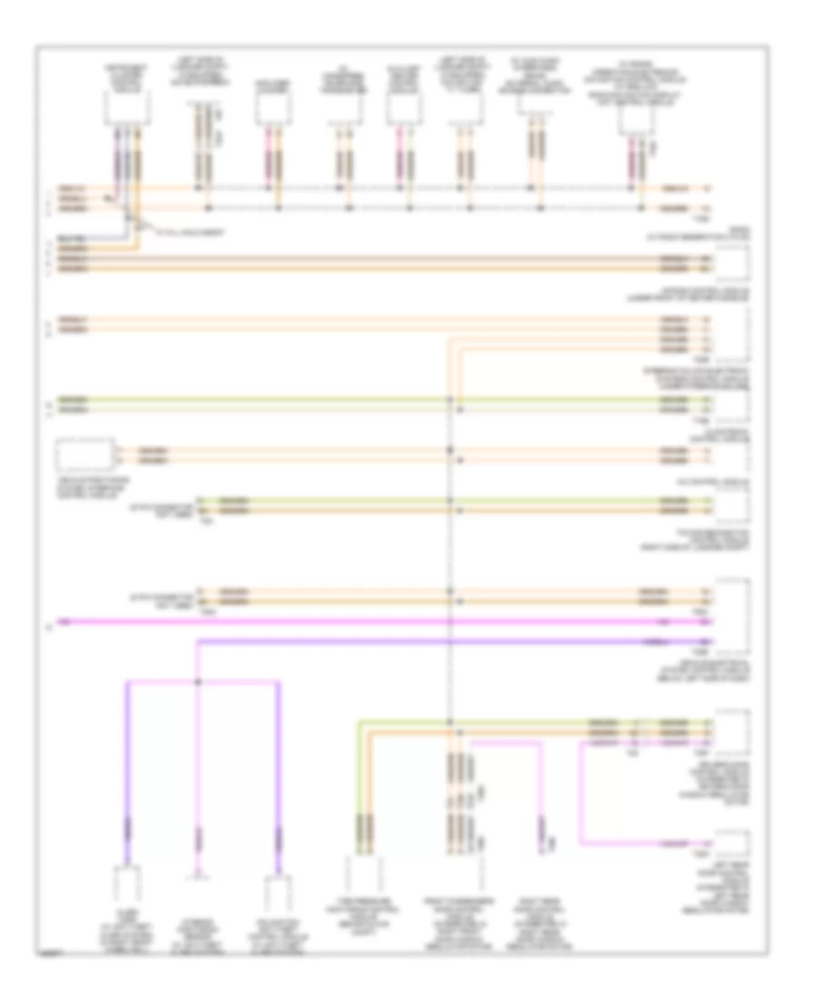 Computer Data Lines Wiring Diagram 2 of 2 for Audi A3 2 0 TDI 2011