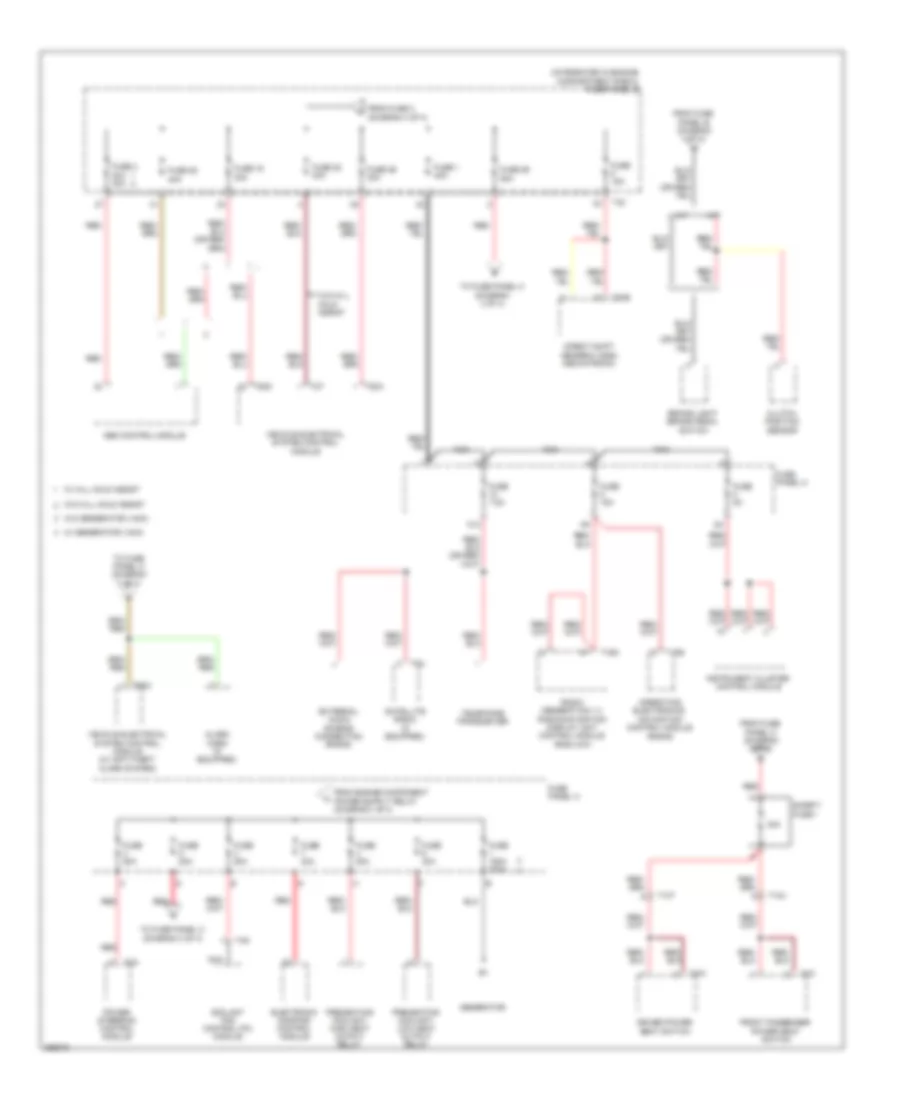 2 0L Turbo Power Distribution Wiring Diagram 2 of 4 for Audi A3 2 0 TDI 2011
