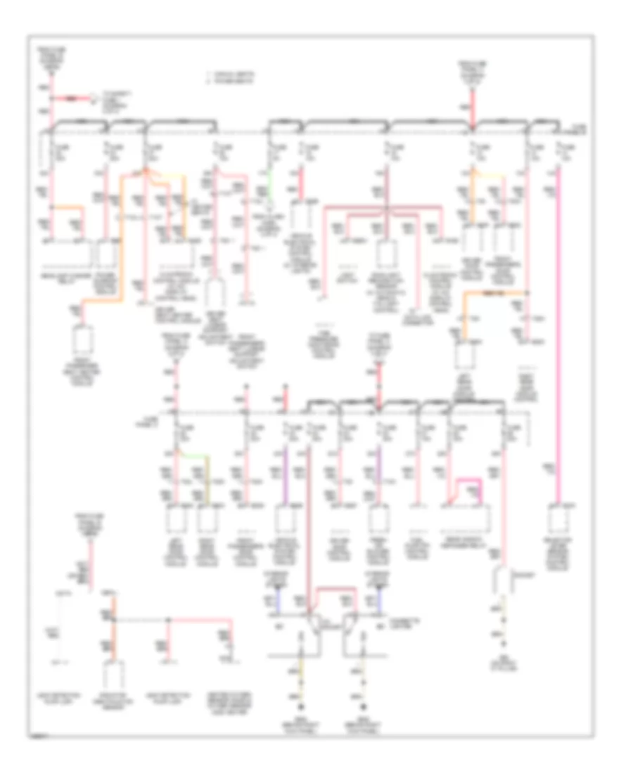 2 0L Turbo Power Distribution Wiring Diagram 3 of 4 for Audi A3 2 0 TDI 2011