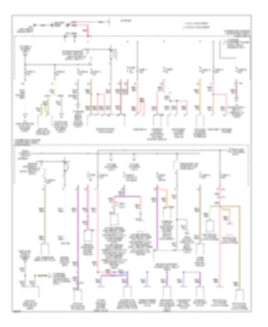 2 0L Turbo Power Distribution Wiring Diagram 4 of 4 for Audi A3 2 0 TDI 2011