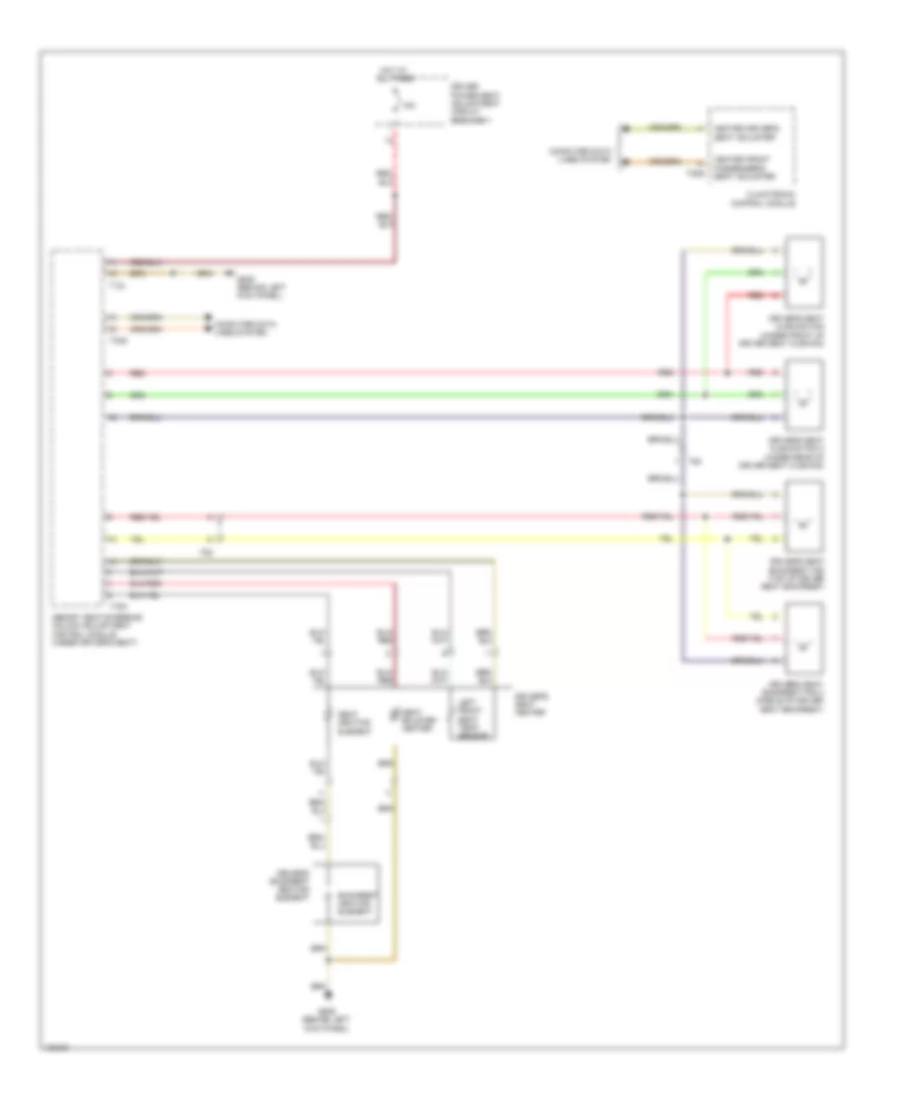 Front Heated Seats Wiring Diagram with Memory for Audi allroad Prestige 2014