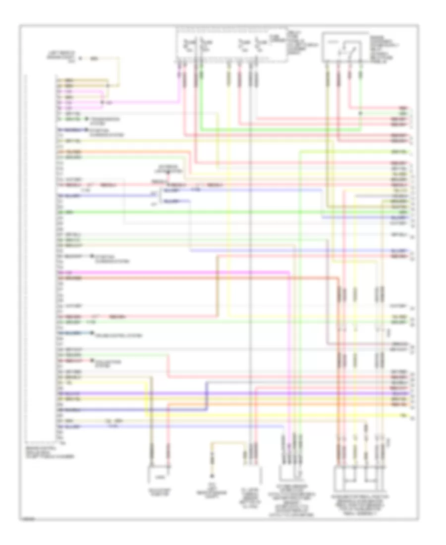 2.0L Turbo, Engine Performance Wiring Diagram, Coupe (1 of 6) for Audi A5 Prestige 2013