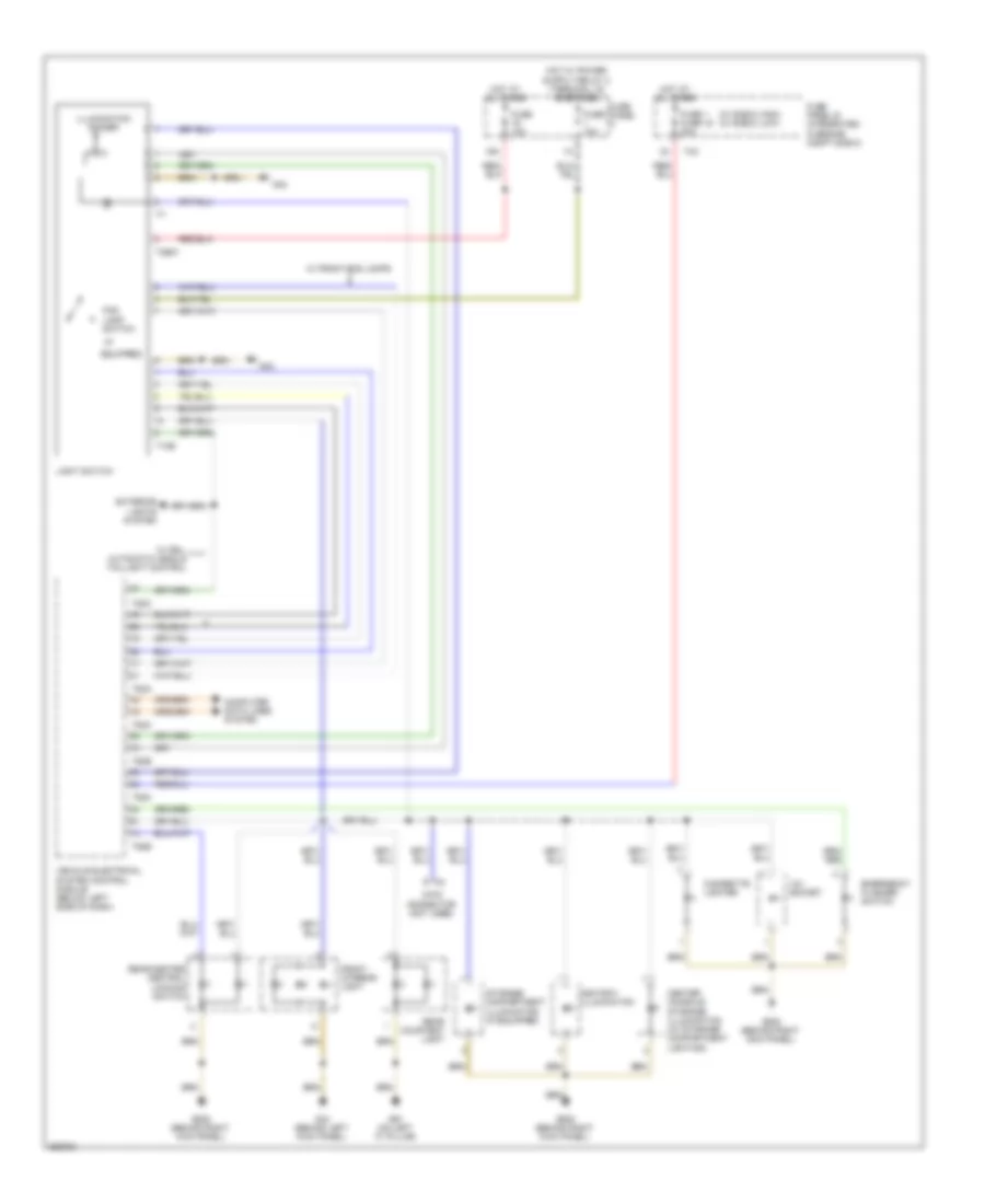 Instrument Illumination Wiring Diagram (1 of 2) for Audi A3 2.0T 2011