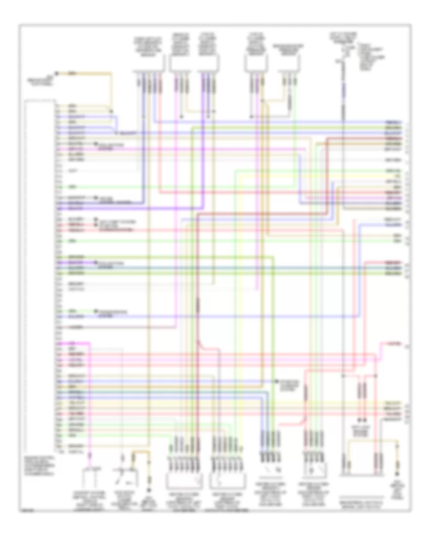 4 2L Engine Performance Wiring Diagram 1 of 5 for Audi A8 L Quattro 2008