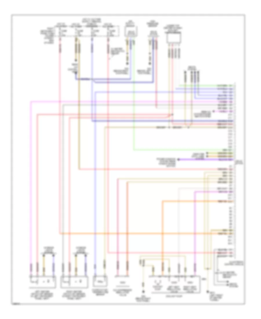 Automatic A C Wiring Diagram 3 of 3 for Audi A8 Quattro 2008