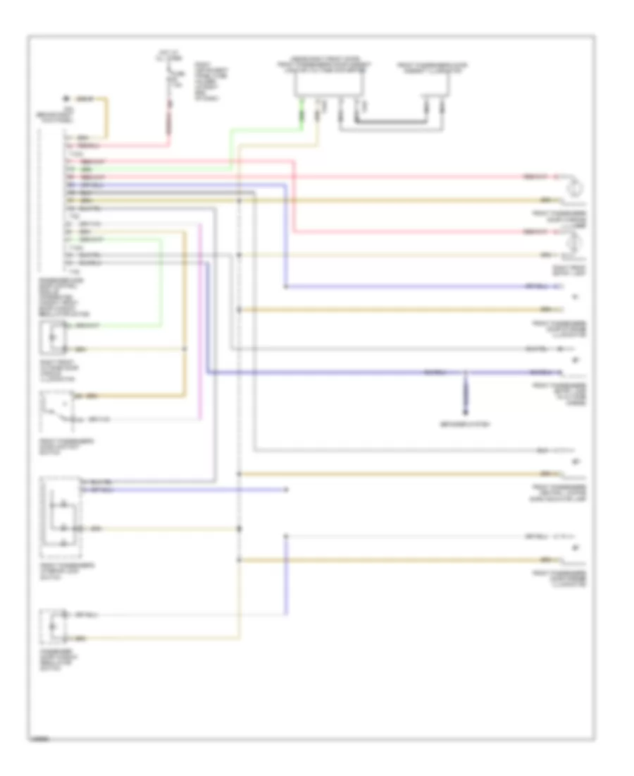 Interior Lights Wiring Diagram (5 of 7) for Audi A8 Quattro 2008