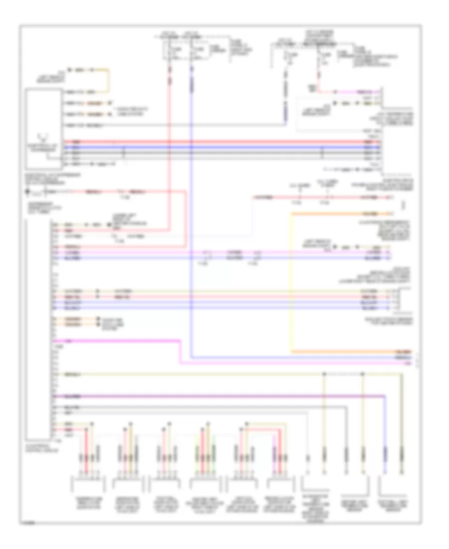 Automatic A C Wiring Diagram Basic 1 of 2 for Audi Q5 Premium 2014
