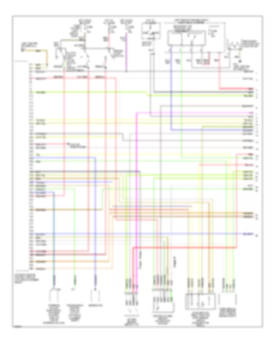 1 8L Engine Performance Wiring Diagram 1 of 4 for Audi A4 Avant Quattro 2004