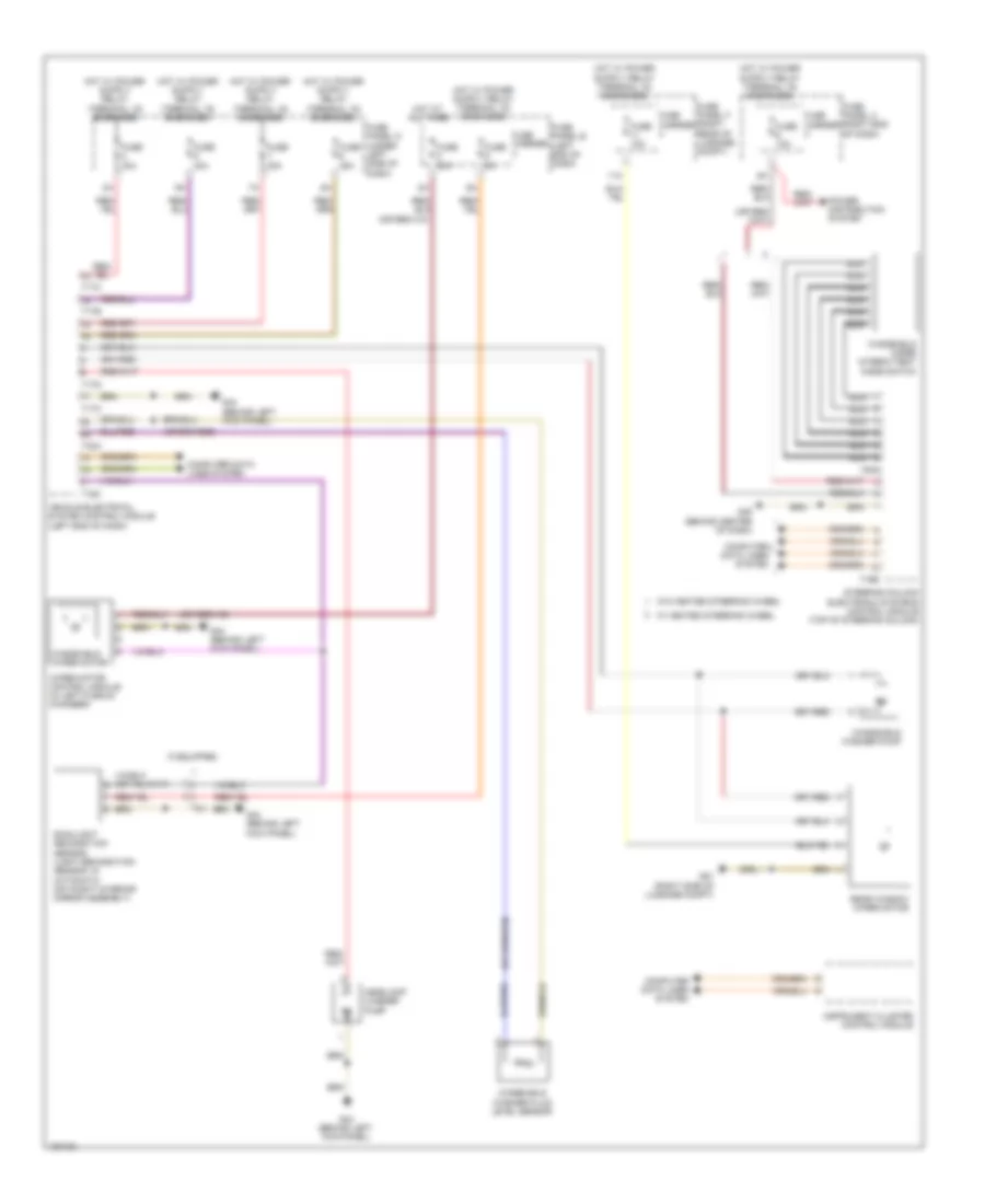 WiperWasher Wiring Diagram for Audi A6 Premium 2013