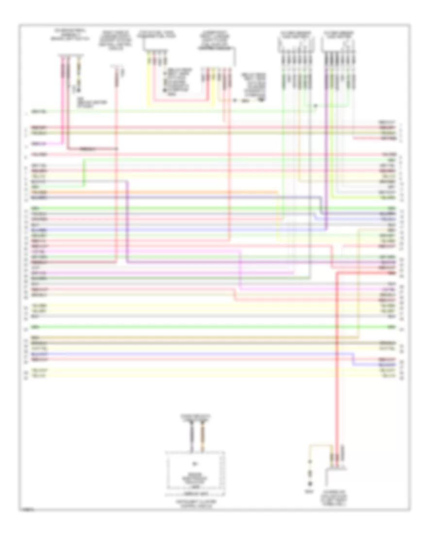 3.0L SC, Engine Performance Wiring Diagram (4 of 8) for Audi A6 Premium 2013