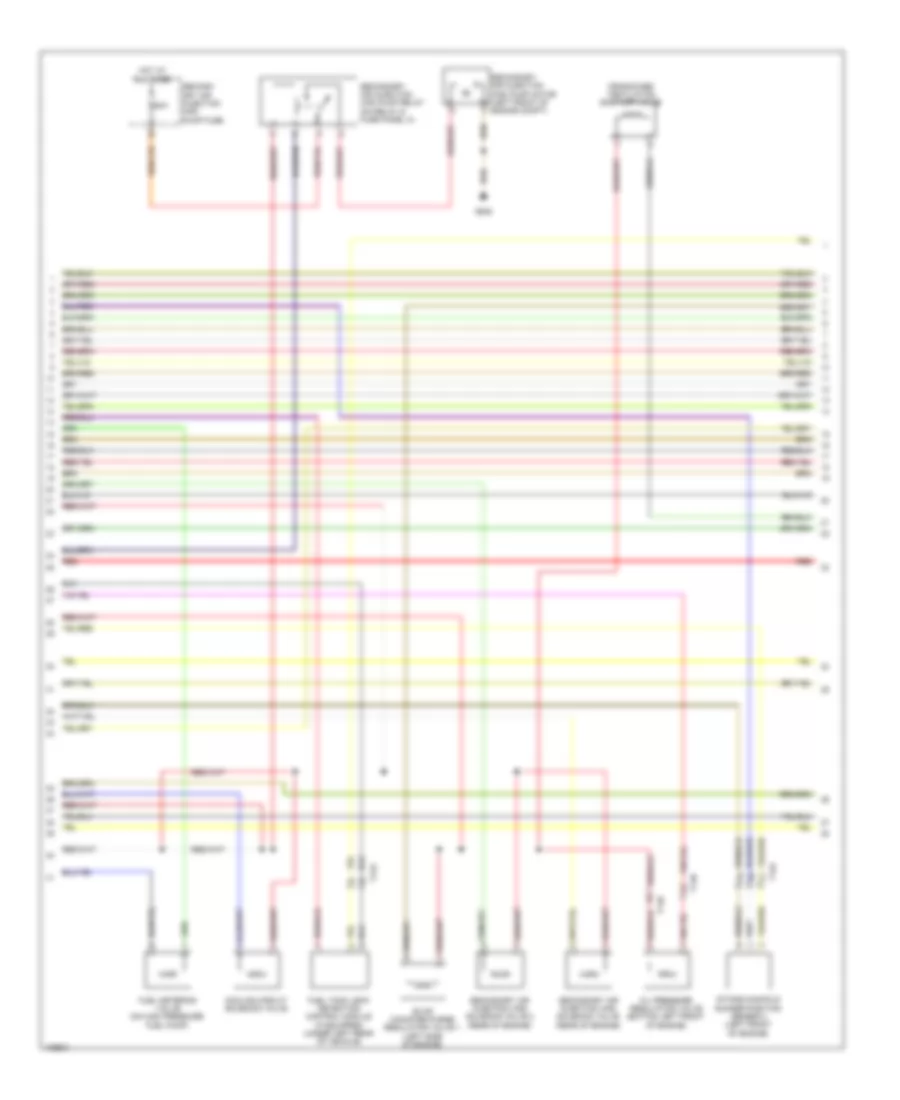 3.0L SC, Engine Performance Wiring Diagram (7 of 8) for Audi A6 Premium 2013
