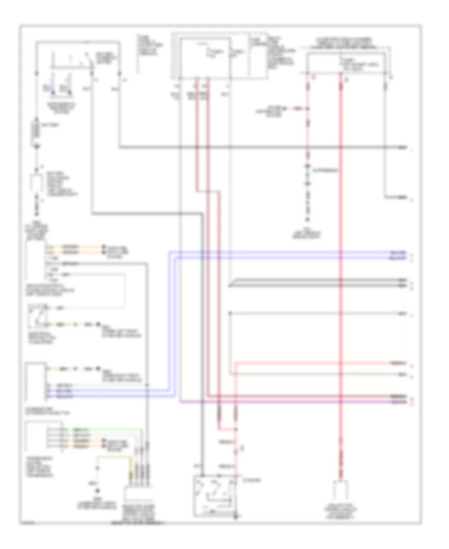 2 0L Turbo Hybrid Starting Wiring Diagram 1 of 2 for Audi Q5 Premium Plus 2014