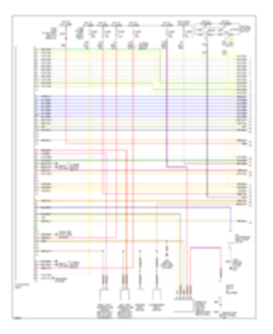 Automatic A C Wiring Diagram 1 of 2 for Audi A4 Quattro 2004