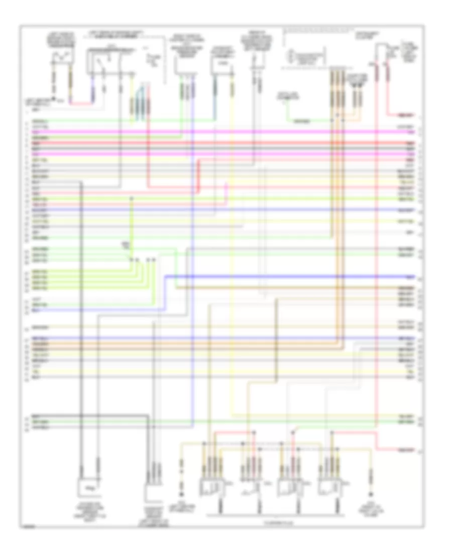 1.8L, Engine Performance Wiring Diagram (3 of 4) for Audi A4 Quattro 2004