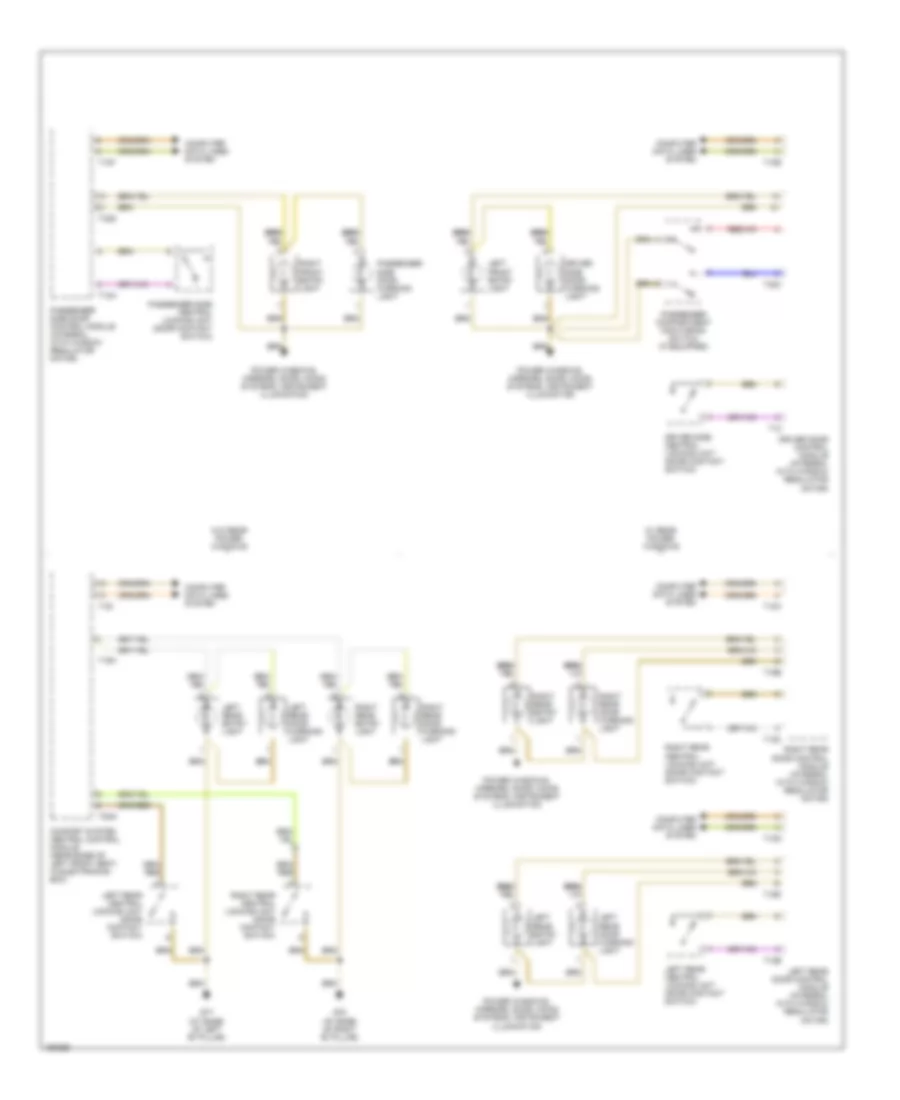 Courtesy Lamps Wiring Diagram Avant 2 of 2 for Audi A4 Quattro 2004