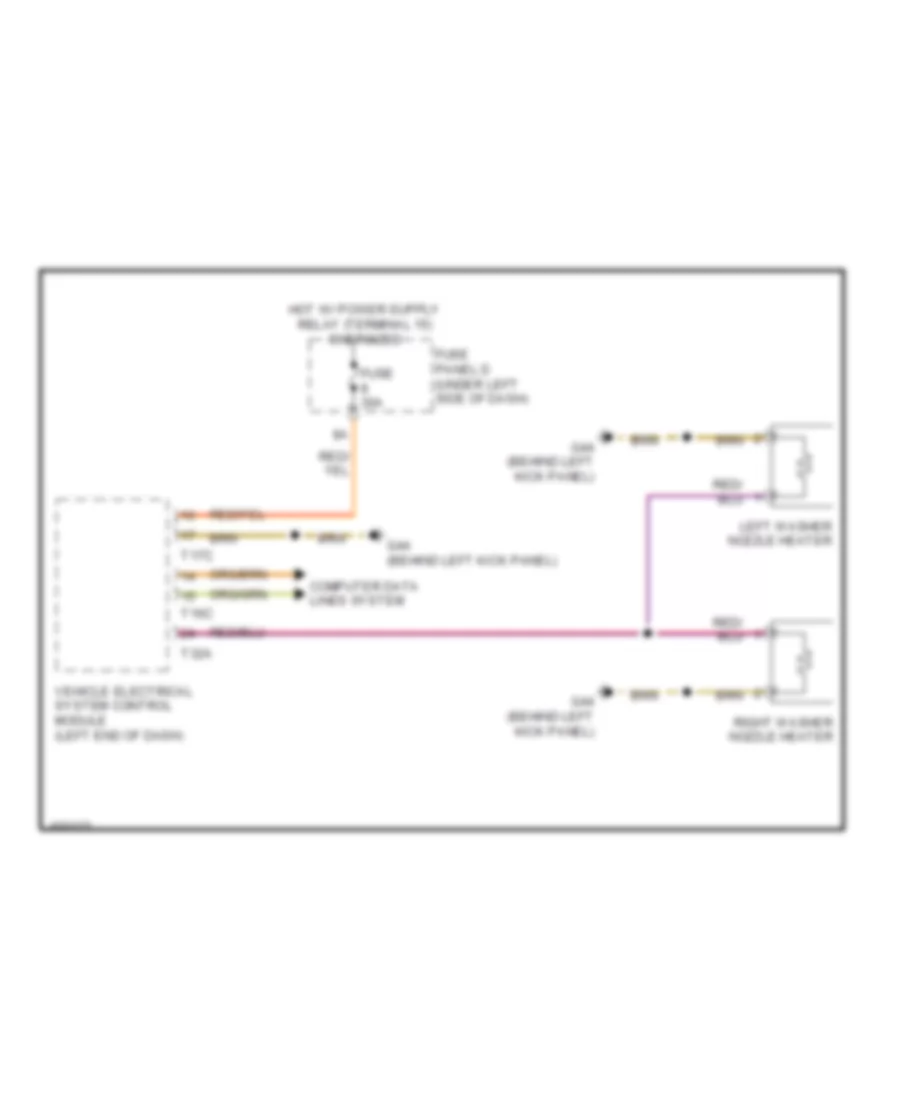 Jet Heater Wiring Diagram for Audi A6 Premium Plus 2013