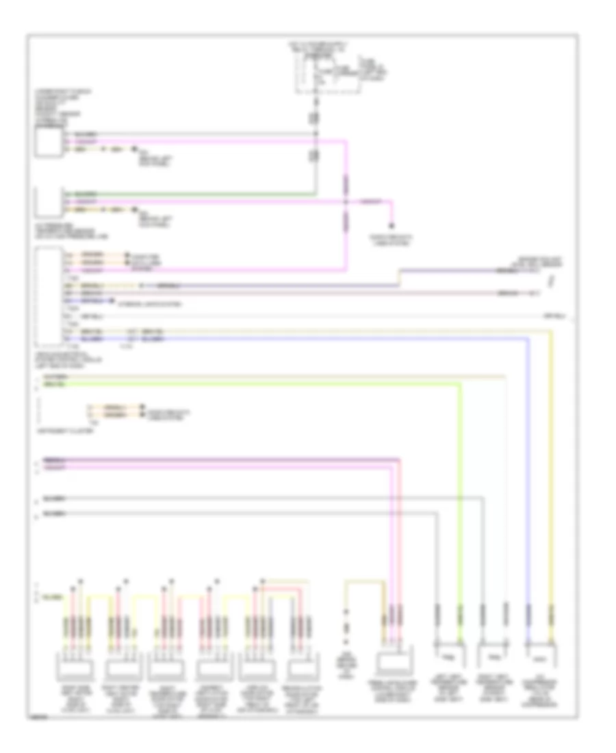 Automatic A C Wiring Diagram Comfort 2 of 3 for Audi A6 Premium Plus 2013