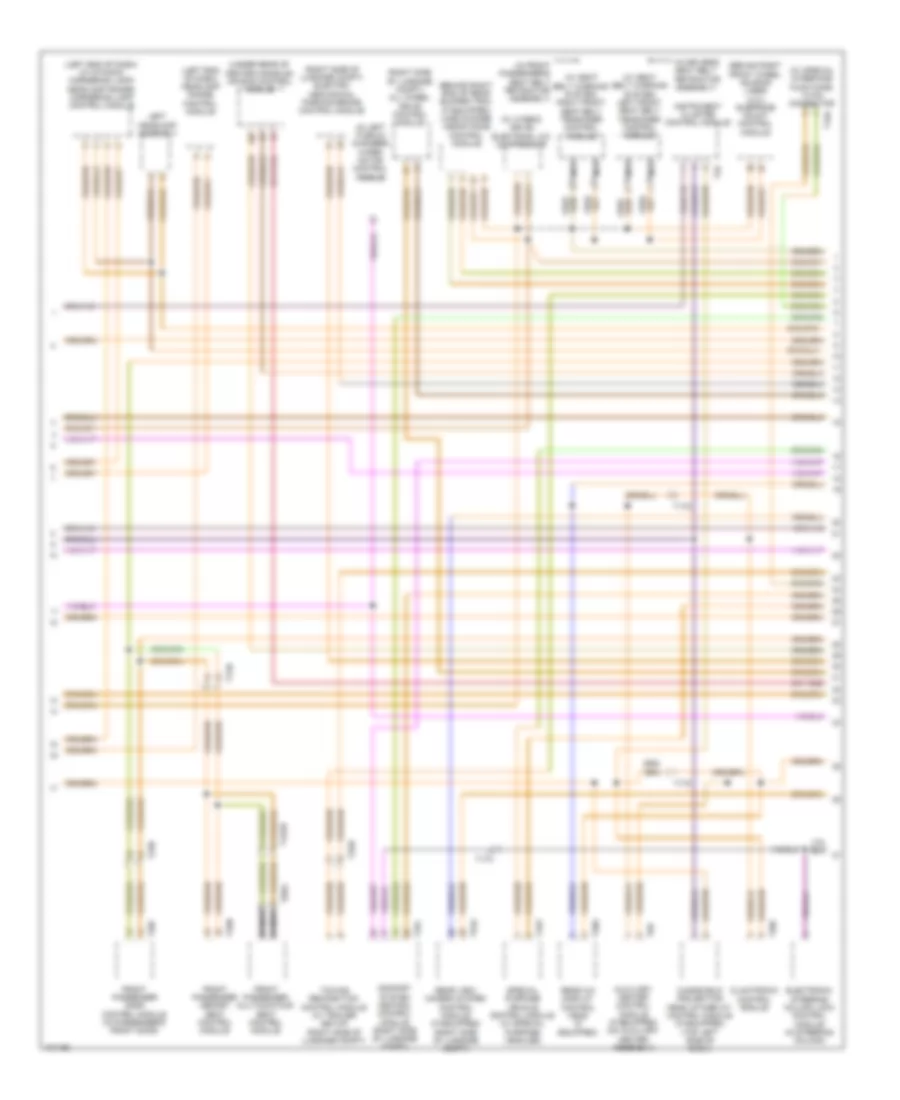 Computer Data Lines Wiring Diagram 2 of 4 for Audi A6 Premium Plus 2013