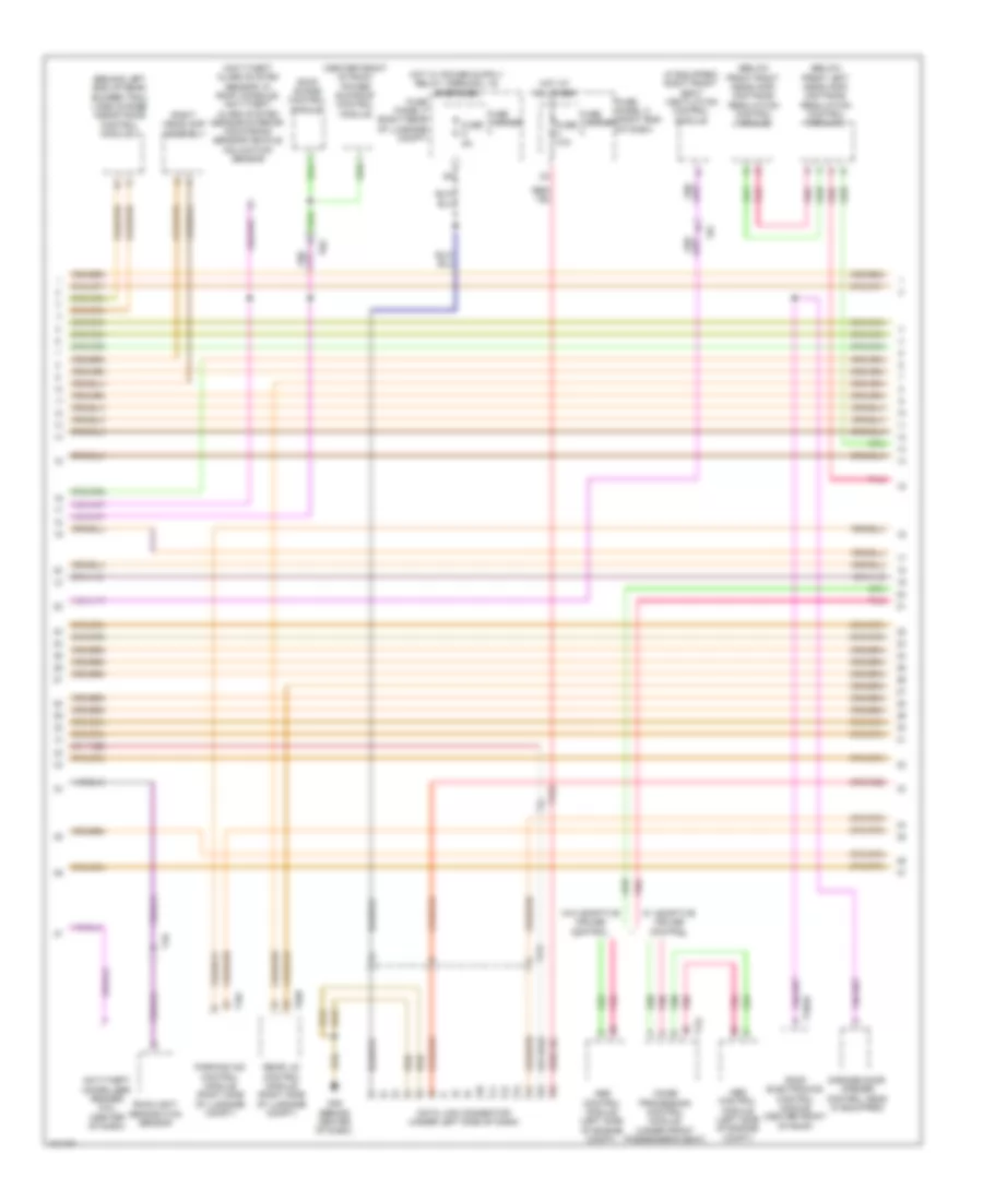Computer Data Lines Wiring Diagram 3 of 4 for Audi A6 Premium Plus 2013