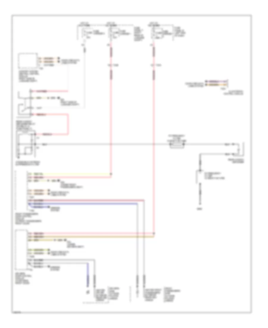 Defoggers Wiring Diagram for Audi A6 Premium Plus 2013