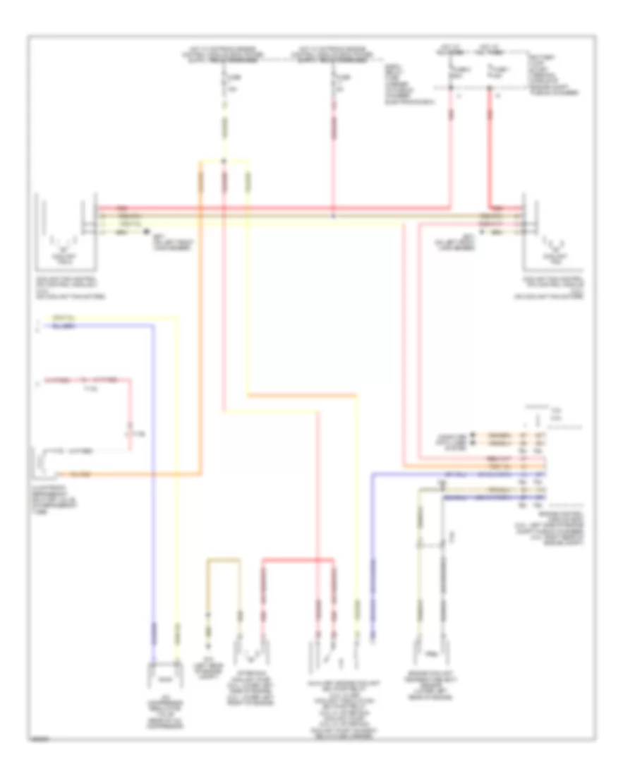 Automatic A C Wiring Diagram Comfort 3 of 3 for Audi A4 2 0T Avant Quattro 2011