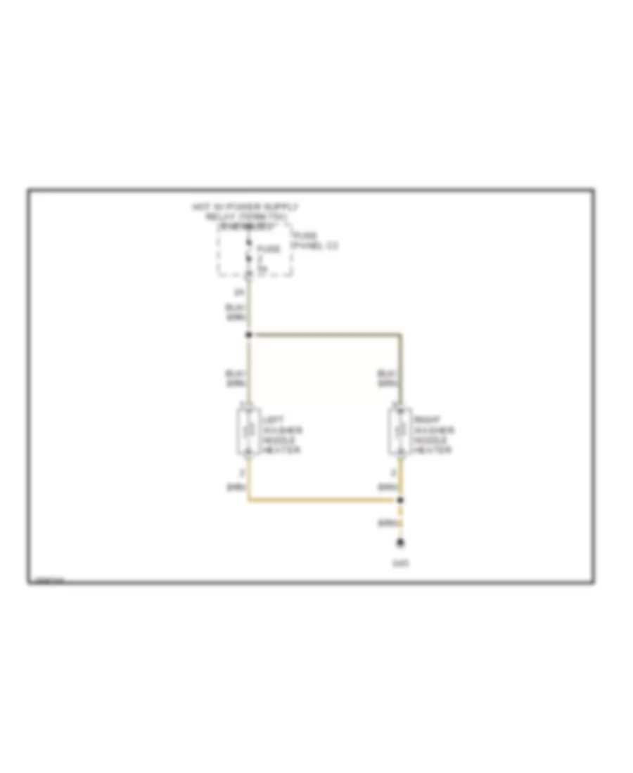 Электросхема быстрого подогрева для Audi Q7 4.2 2008