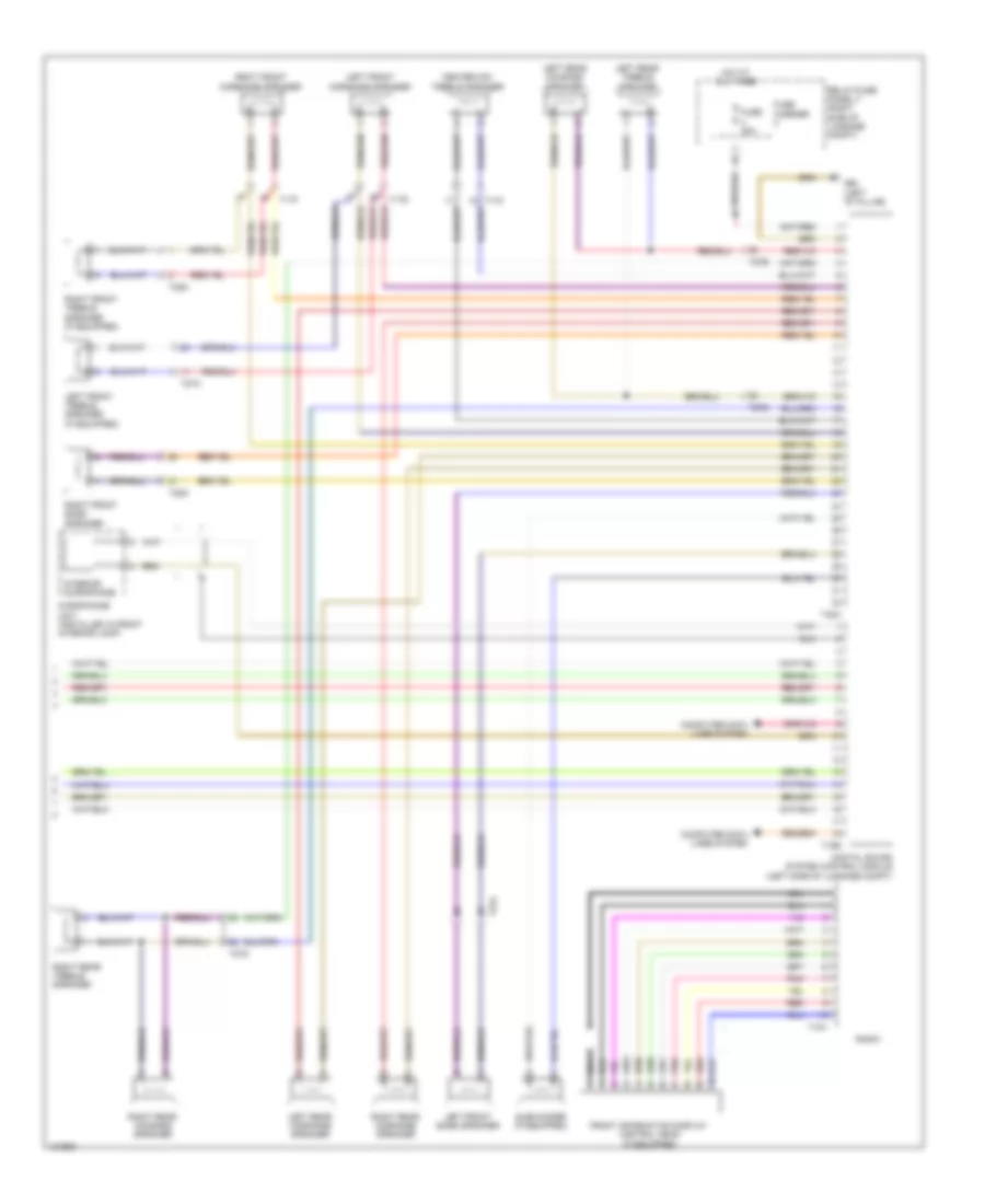 Radio Wiring Diagram, Premium Infotainment (2 of 2) for Audi Q5 TDI Premium Plus 2014