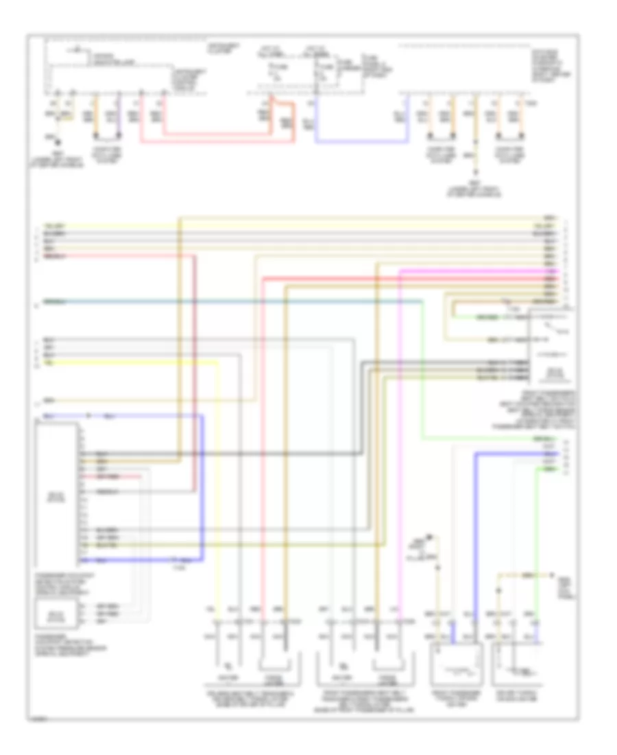 Supplemental Restraints Wiring Diagram (2 of 3) for Audi Q5 TDI Premium Plus 2014