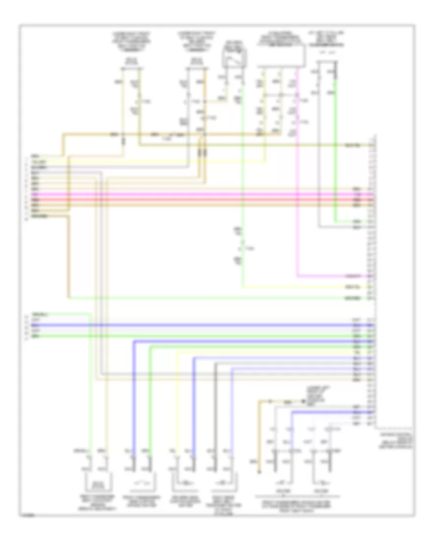 Supplemental Restraints Wiring Diagram (3 of 3) for Audi Q5 TDI Premium Plus 2014