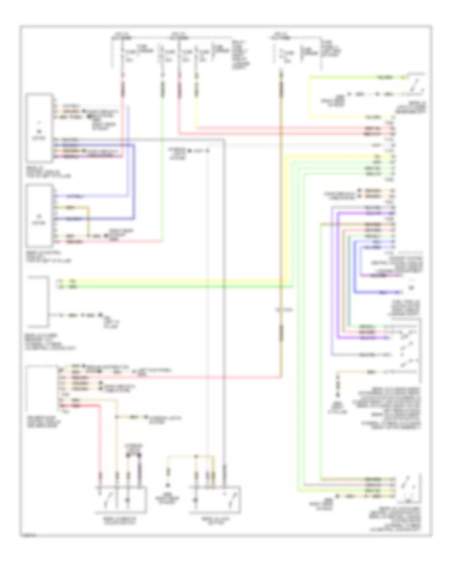 Trunk  Fuel Door Release Wiring Diagram for Audi Q5 TDI Premium Plus 2014