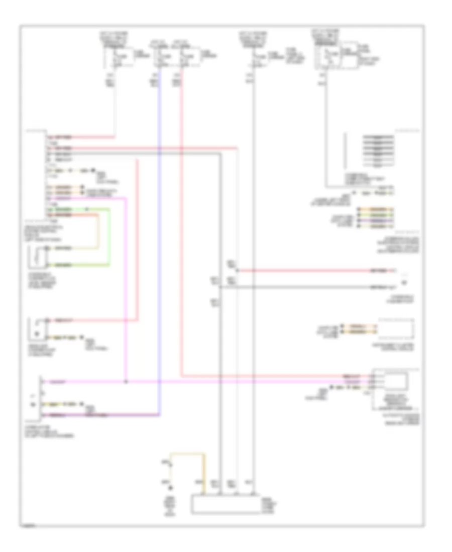 WiperWasher Wiring Diagram for Audi Q5 TDI Premium Plus 2014