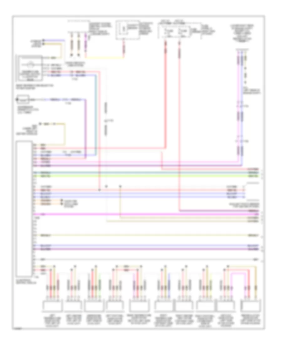 Automatic AC Wiring Diagram, Comfort (1 of 3) for Audi Q5 TDI Premium Plus 2014