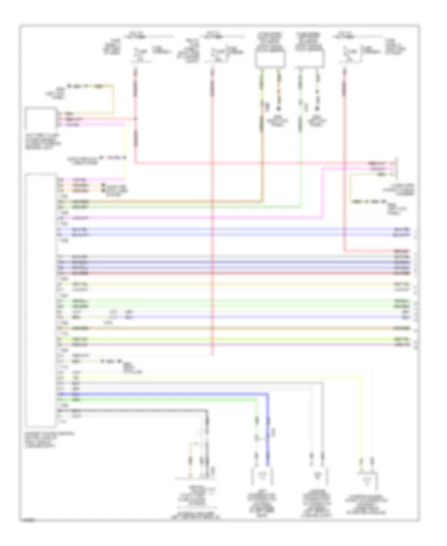 Anti theft Wiring Diagram 1 of 2 for Audi Q5 TDI Premium Plus 2014