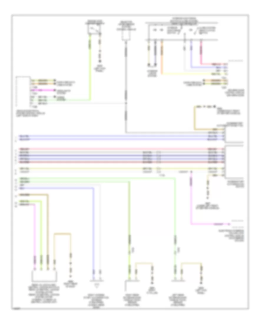 Anti-theft Wiring Diagram (2 of 2) for Audi Q5 TDI Premium Plus 2014