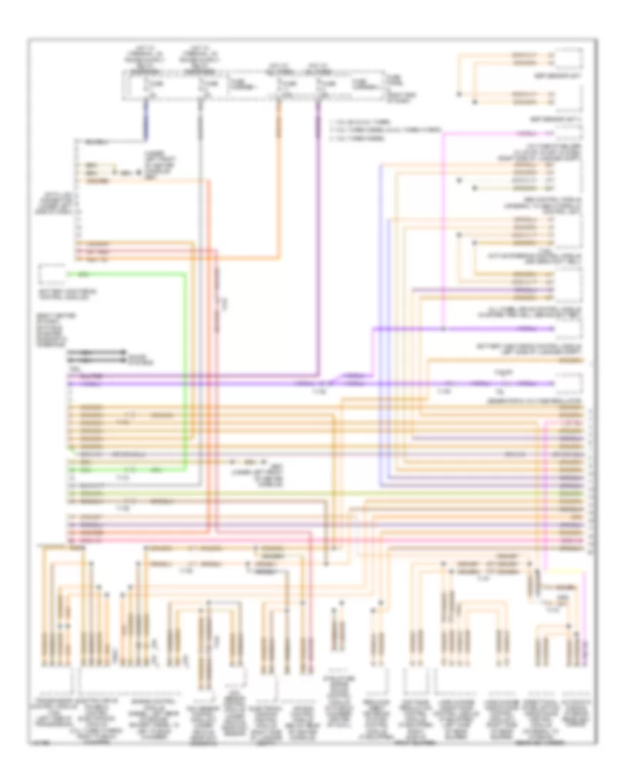 Computer Data Lines Wiring Diagram 1 of 3 for Audi Q5 TDI Premium Plus 2014