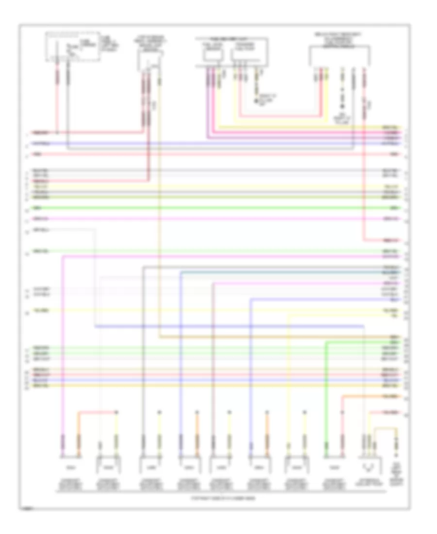 2.0L Turbo, Engine Performance Wiring Diagram (3 of 7) for Audi Q5 TDI Premium Plus 2014