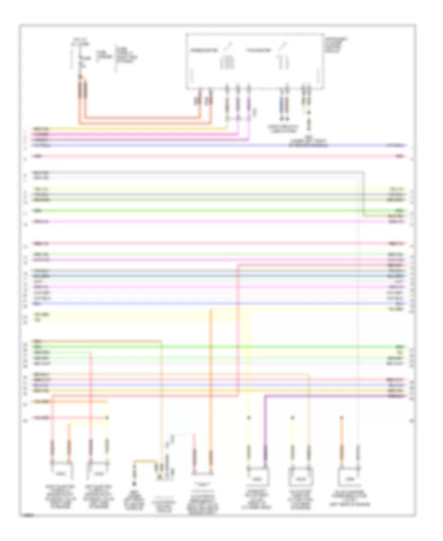 2.0L Turbo, Engine Performance Wiring Diagram (4 of 7) for Audi Q5 TDI Premium Plus 2014