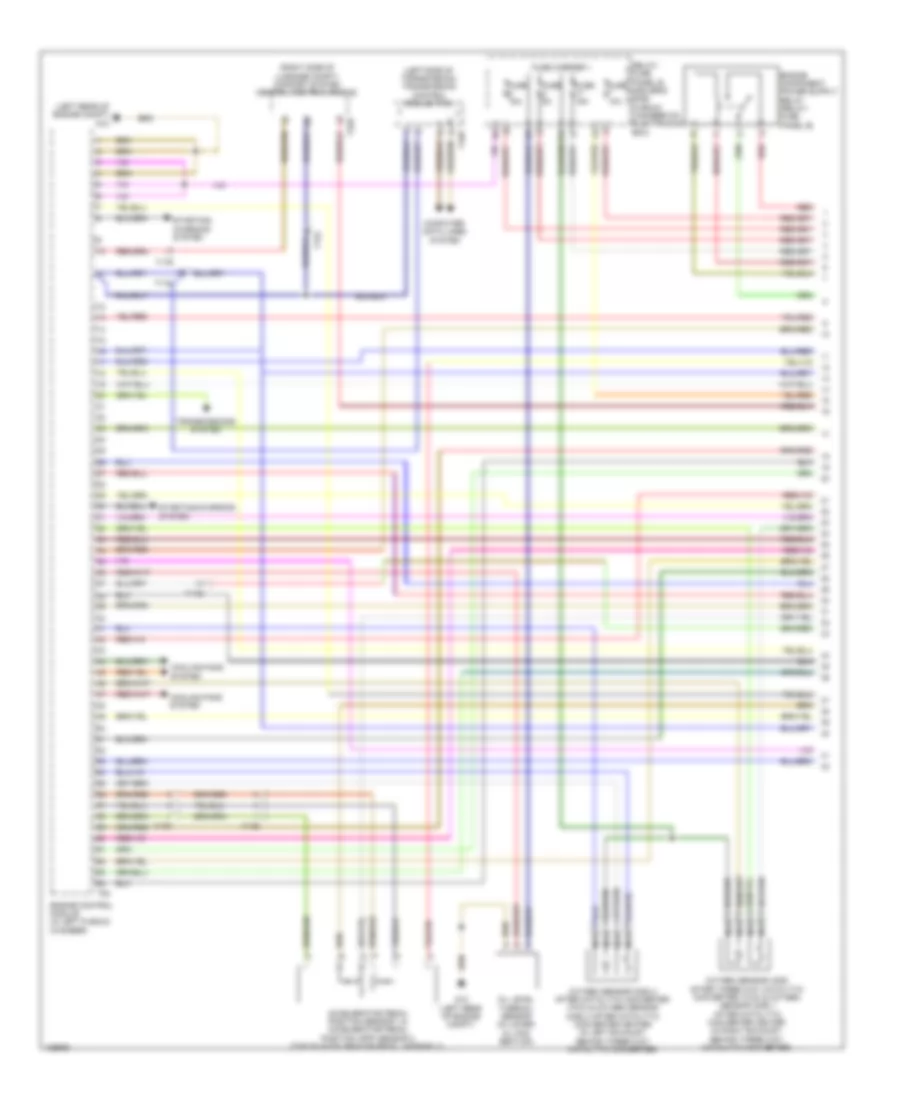 3.0L SC, Engine Performance Wiring Diagram (1 of 8) for Audi Q5 TDI Premium Plus 2014