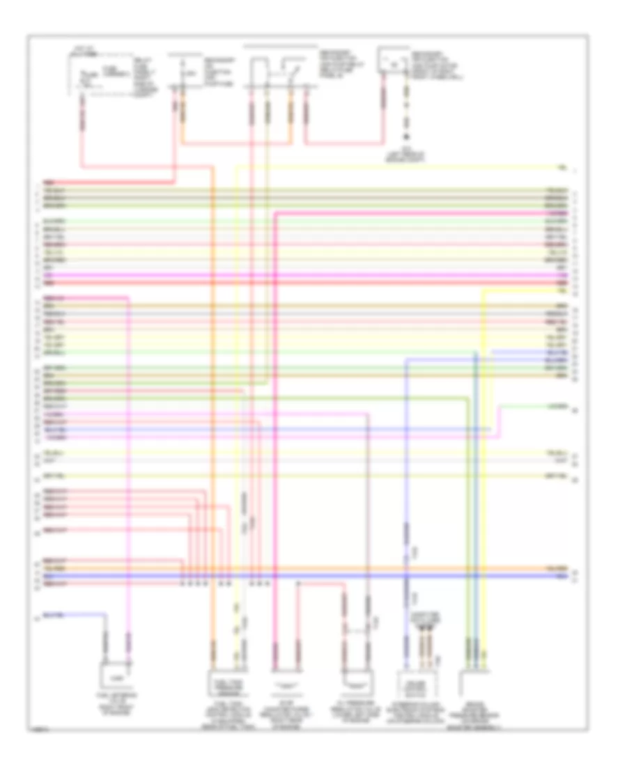 3.0L SC, Engine Performance Wiring Diagram (7 of 8) for Audi Q5 TDI Premium Plus 2014