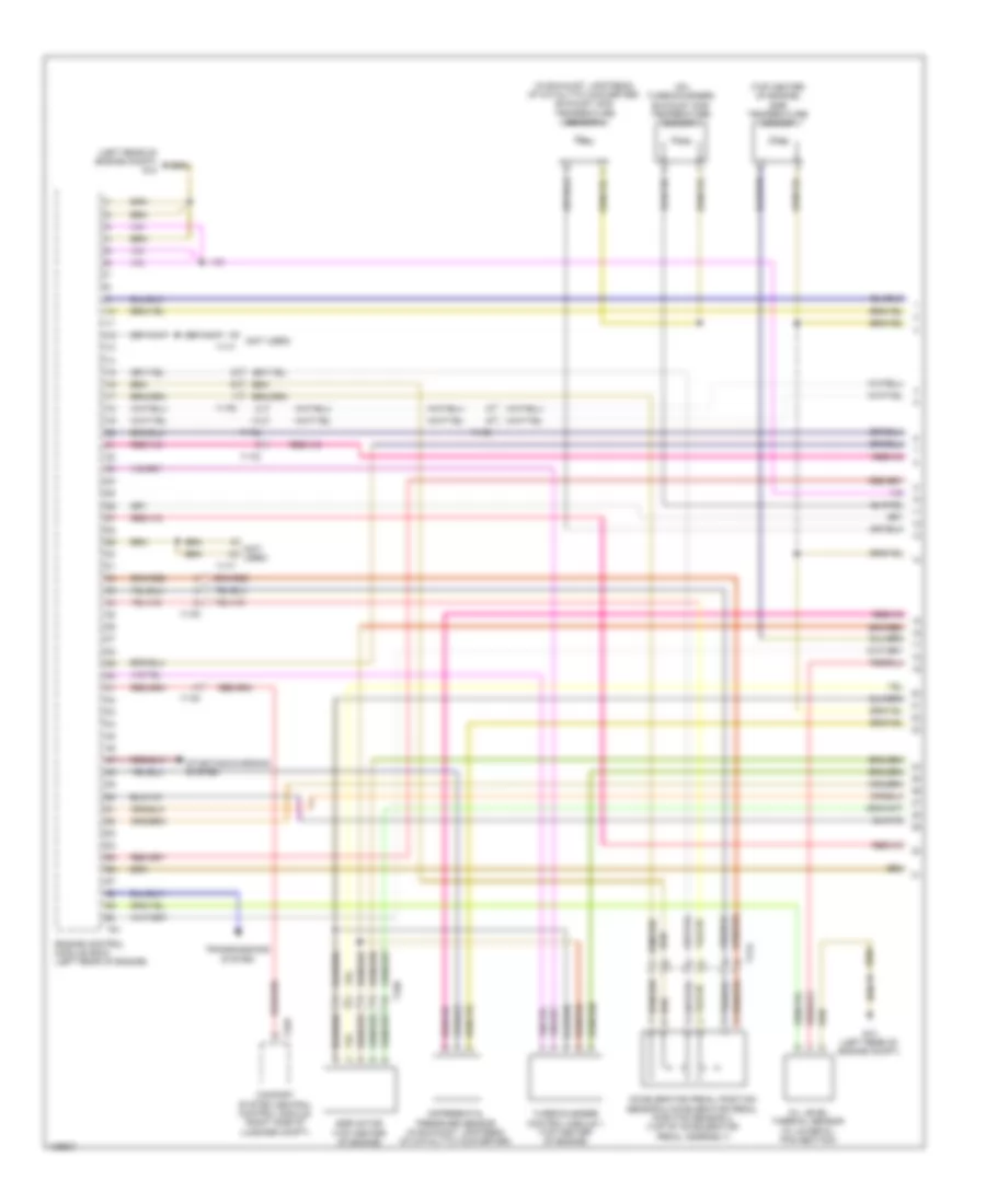 3.0L Turbo Diesel, Engine Performance Wiring Diagram (1 of 9) for Audi Q5 TDI Premium Plus 2014