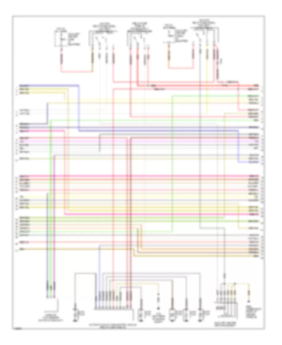3.0L Turbo Diesel, Engine Performance Wiring Diagram (2 of 9) for Audi Q5 TDI Premium Plus 2014