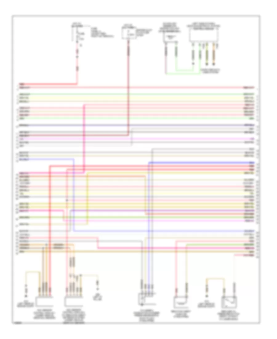 3.0L Turbo Diesel, Engine Performance Wiring Diagram (3 of 9) for Audi Q5 TDI Premium Plus 2014