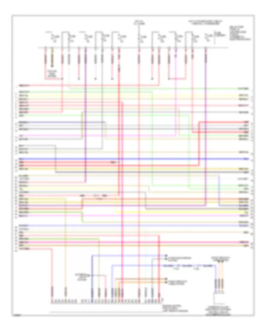 3.0L Turbo Diesel, Engine Performance Wiring Diagram (4 of 9) for Audi Q5 TDI Premium Plus 2014
