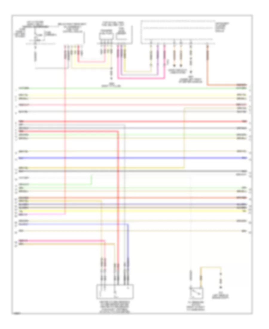 3.0L Turbo Diesel, Engine Performance Wiring Diagram (5 of 9) for Audi Q5 TDI Premium Plus 2014