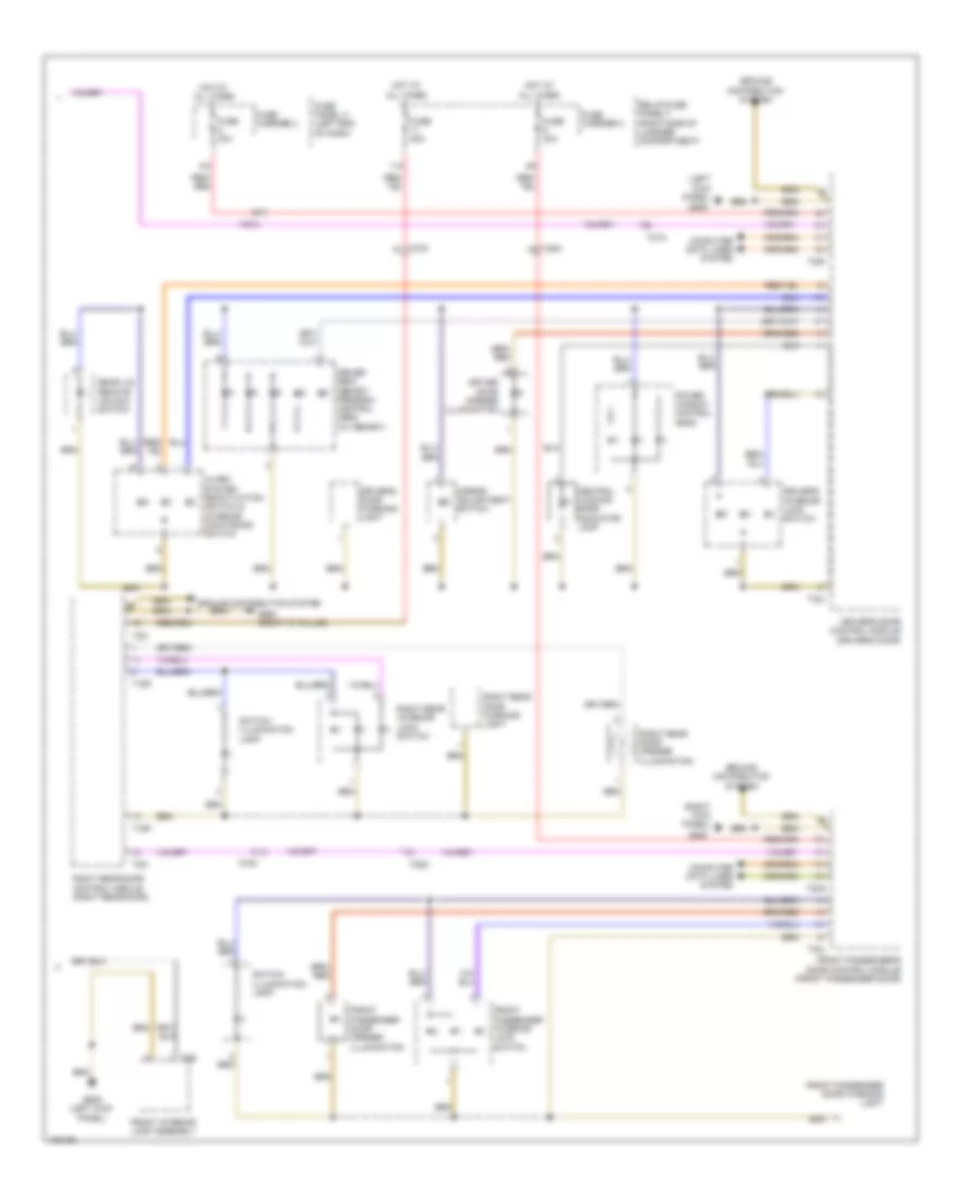 Instrument Illumination Wiring Diagram (2 of 2) for Audi Q5 TDI Premium Plus 2014