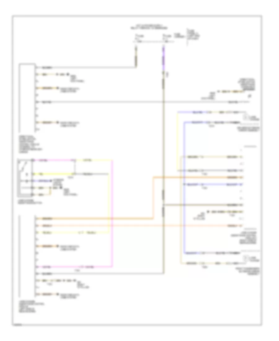 Lane Departure Warning Wiring Diagram for Audi Q5 TDI Premium Plus 2014